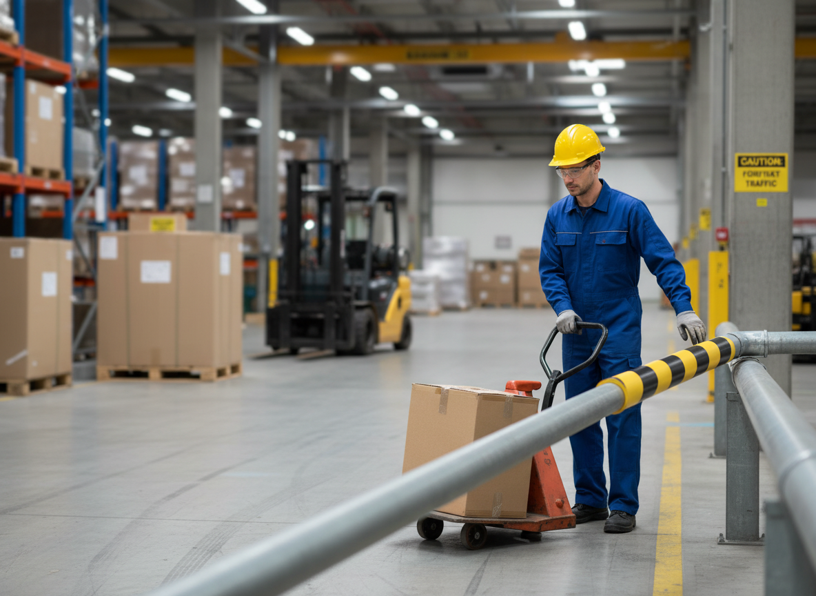 Premium Pipe Protection Profile P30 - Self-Adhesive with High-Visibility Yellow/Black Striping for Impact Hazard Safety