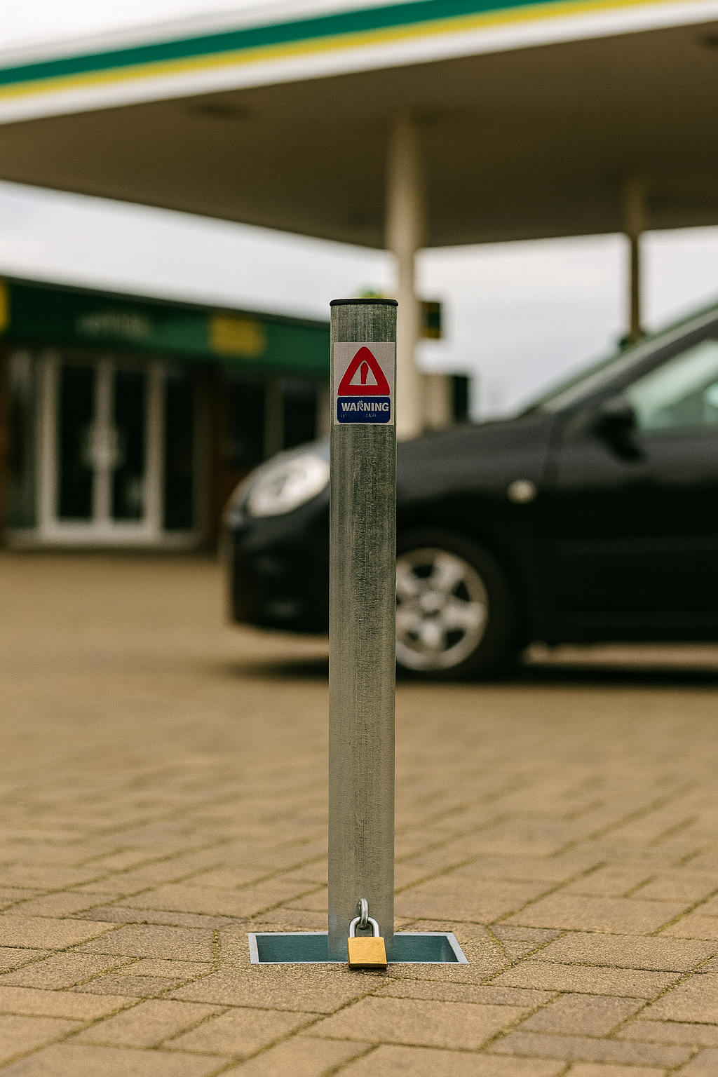 900mm Heavy-Duty Removable Parking Post 4