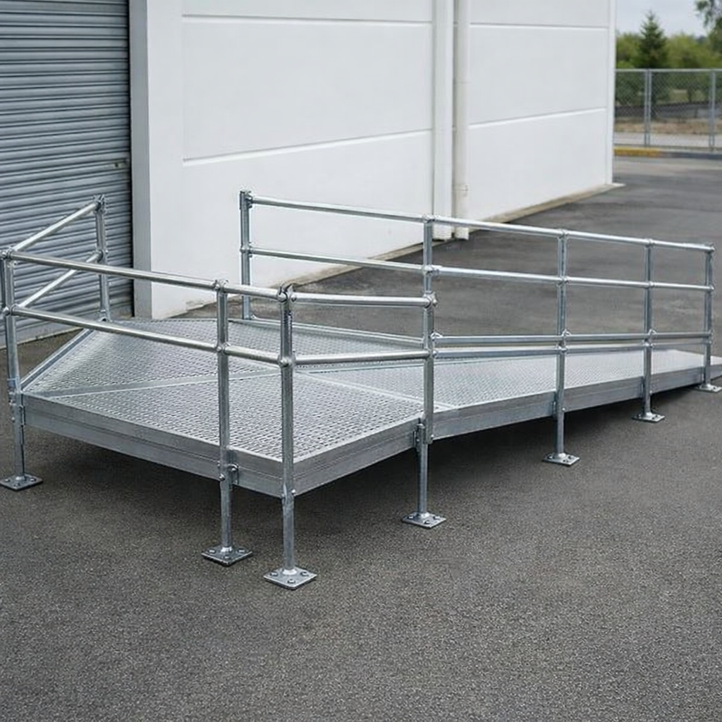 Modular Wheelchair Ramp Kit – 1080mm x 4000mm – Steel – Mobility Access