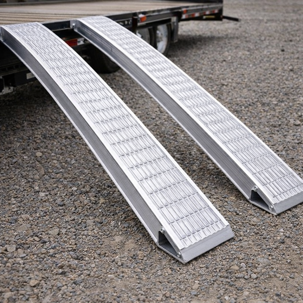 Aluminium Loading Ramps – 5000mm x 390mm – Heavy Duty – Industrial Use