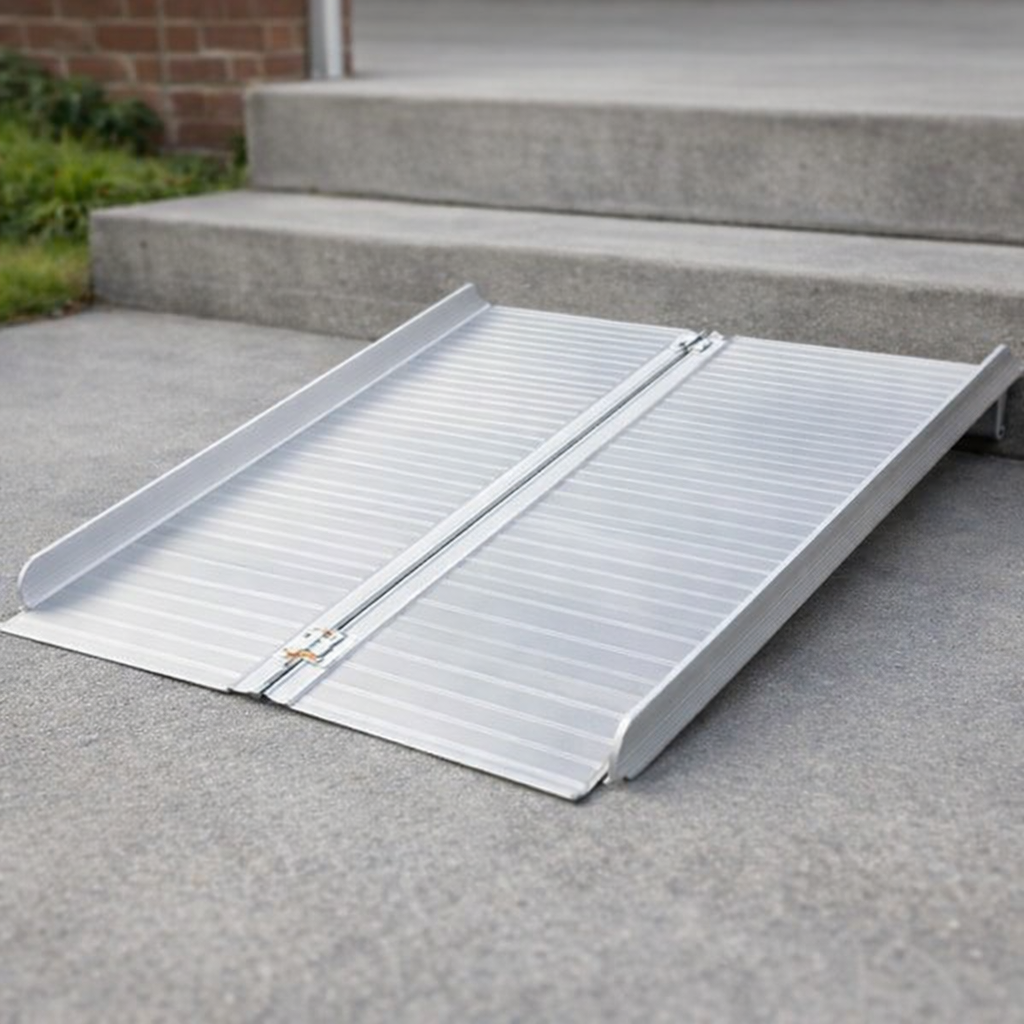 Folding Wheelchair Ramp – 3ft – Aluminium – Mobility Aid