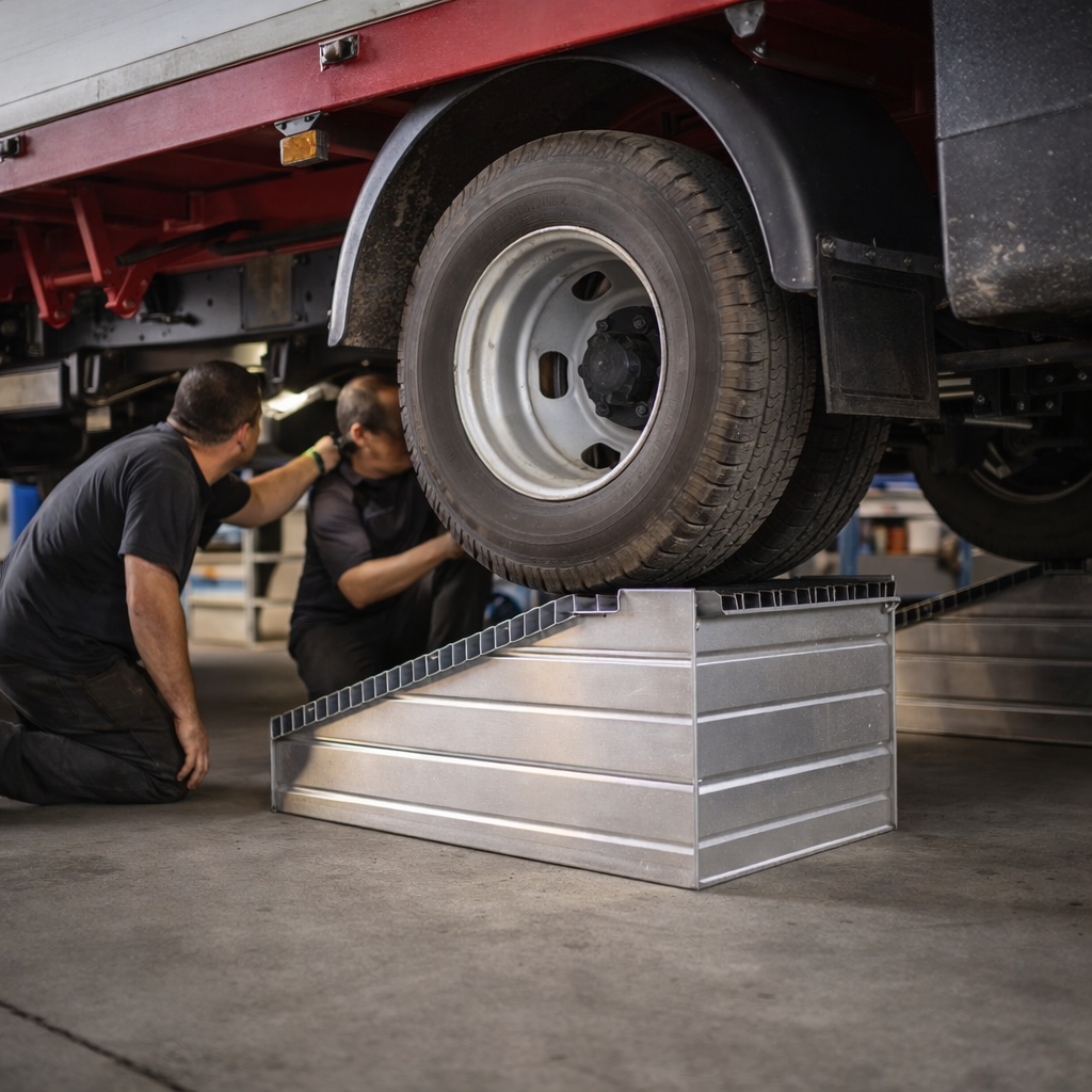 Aluminium Wheel Risers – Heavy Duty – Vehicle Access