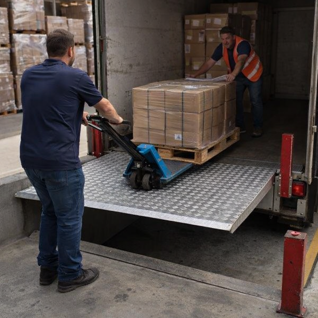 Removable Loading Bridge – 1000mm x 1250mm – Heavy Duty – Pallet Trucks