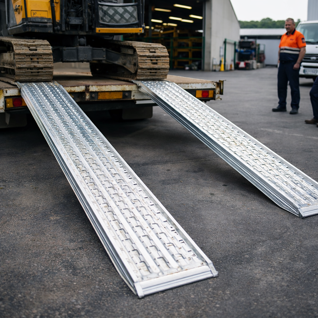 Loading Ramps – 5000mm x 600mm – 10,500kg Capacity – Industrial Use