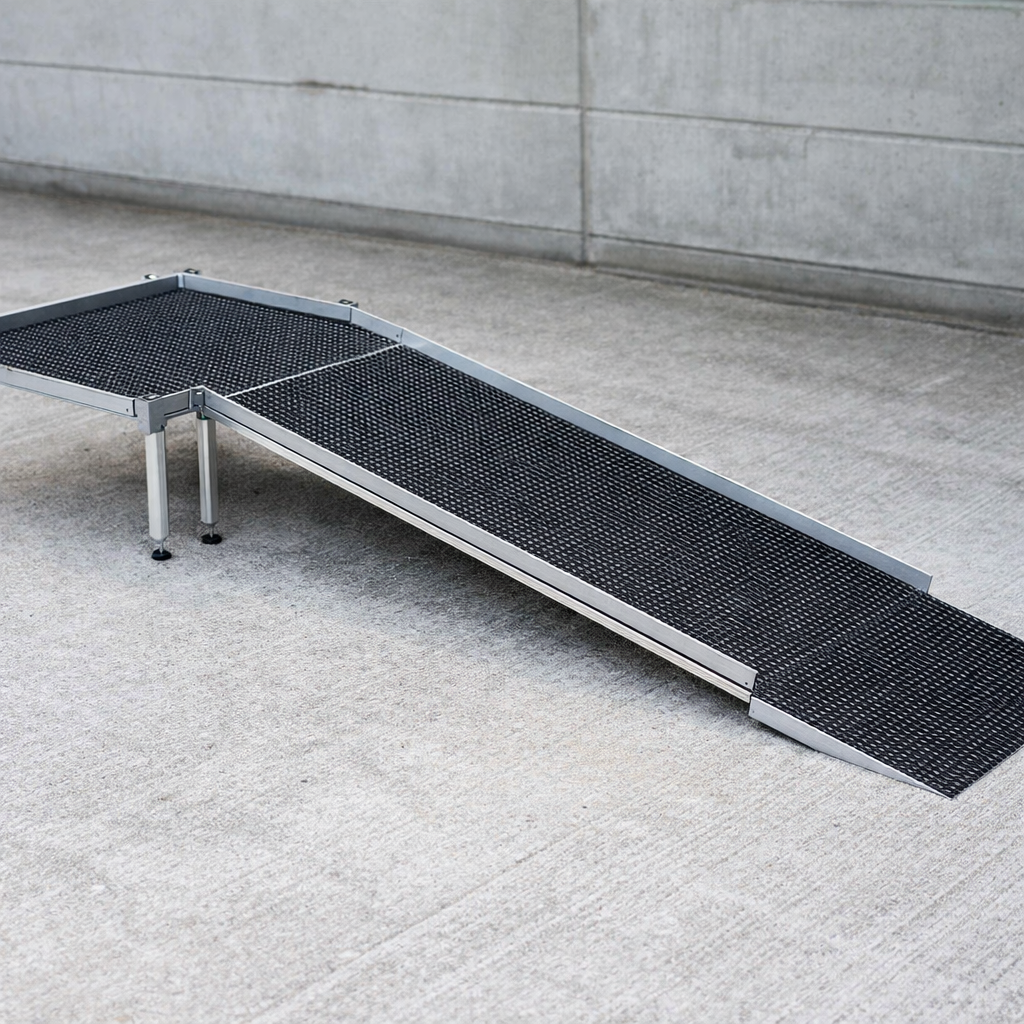 Aluminium Modular Ramp Kit – 900mm x 2500mm – No Handrails – Wheelchair Access