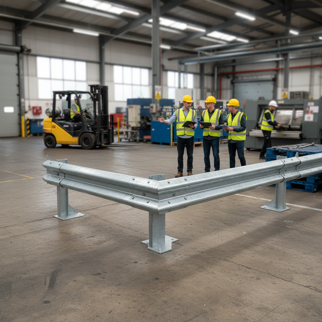 Premium Heavy Duty External Corner Kit for Barrier Installation with Complete Fixing Accessories - side view | Barriers Co