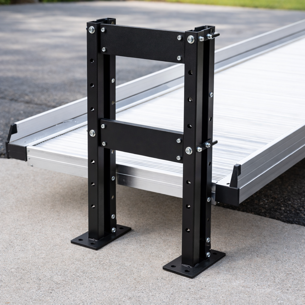 Wheelchair Ramp Joining Support – Adjustable – Indoor/Outdoor