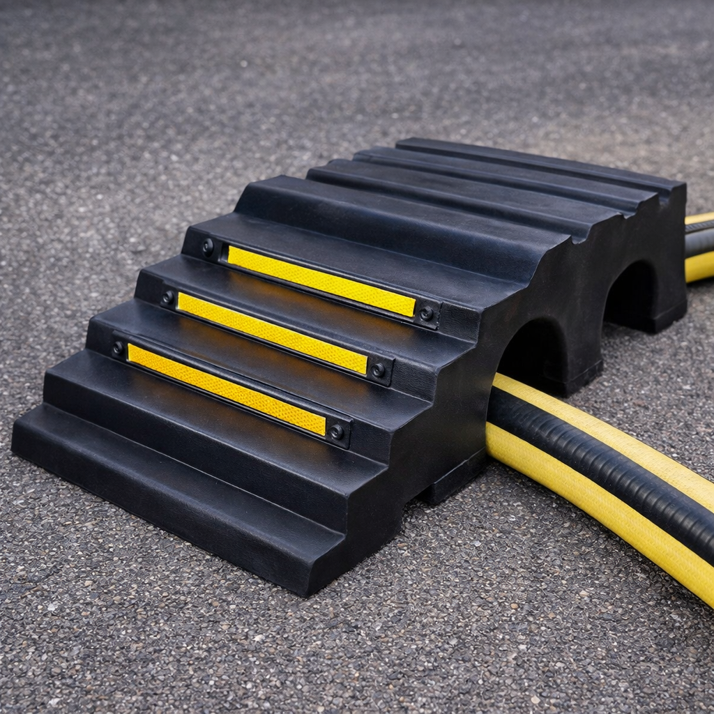 Hose Protectors – 2 Channels 90mm x 105mm – Heavy Duty – Cable Management