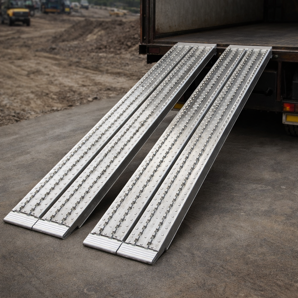 Heavy Duty Loading Ramps – 2500mm x 600mm – 48,000kg Capacity – Industrial Use