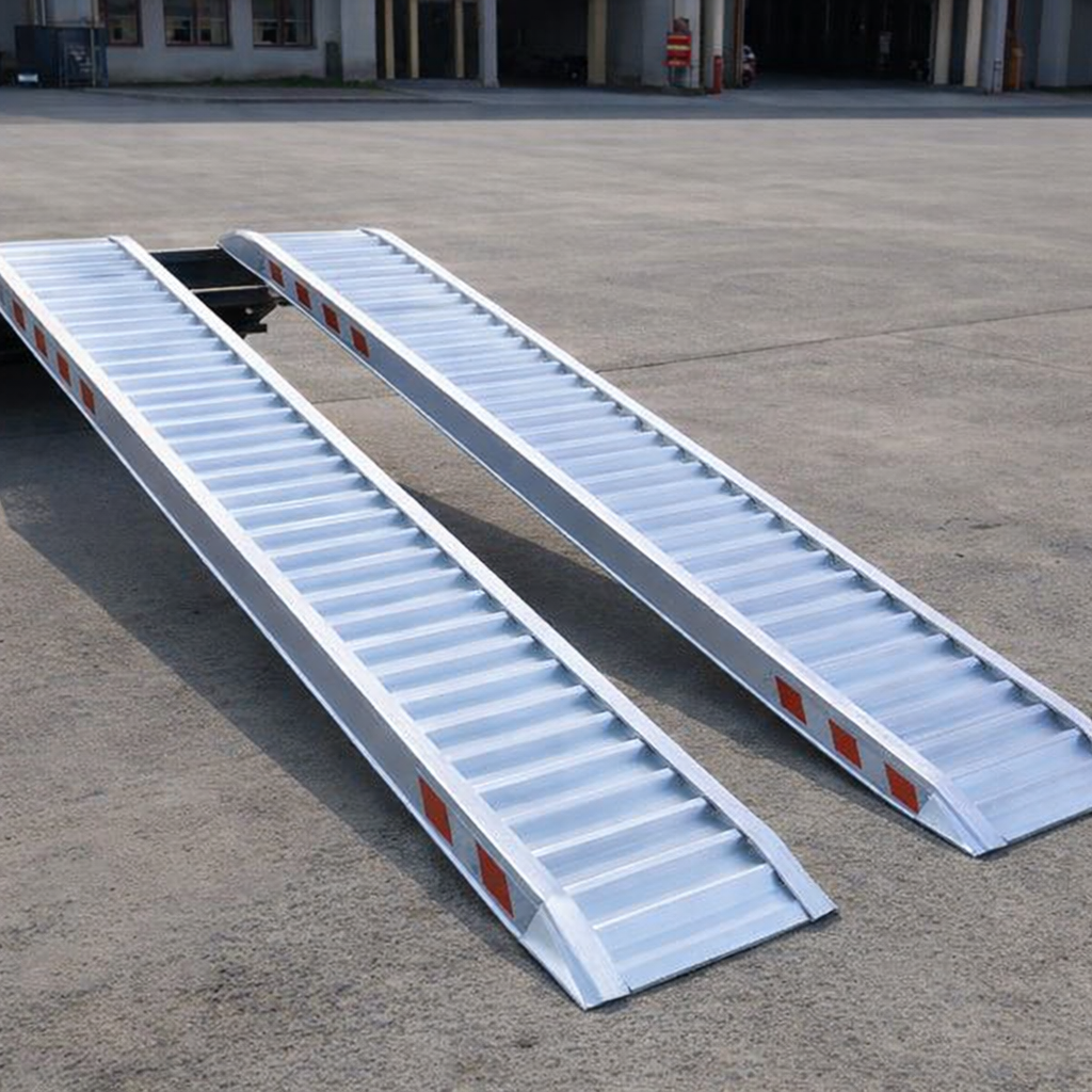 Extra Wide Aluminium Loading Ramps – 3500x400mm – 1900kg Capacity – Vehicle & Plant Use