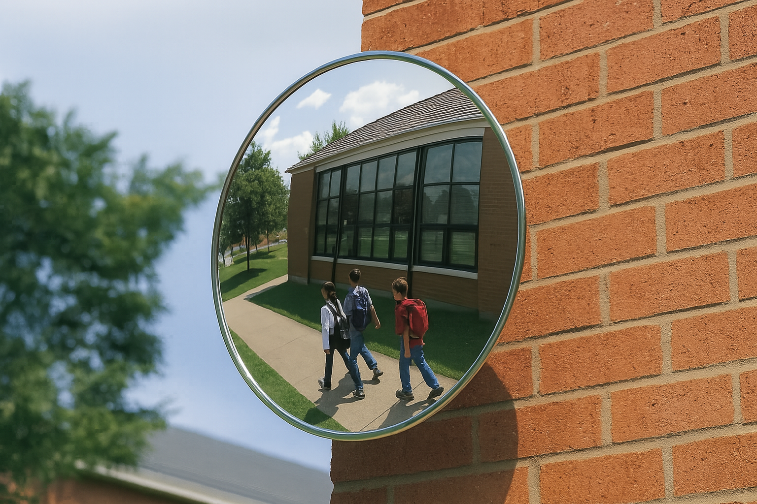 All-Weather Spion Convex Security Mirror 2