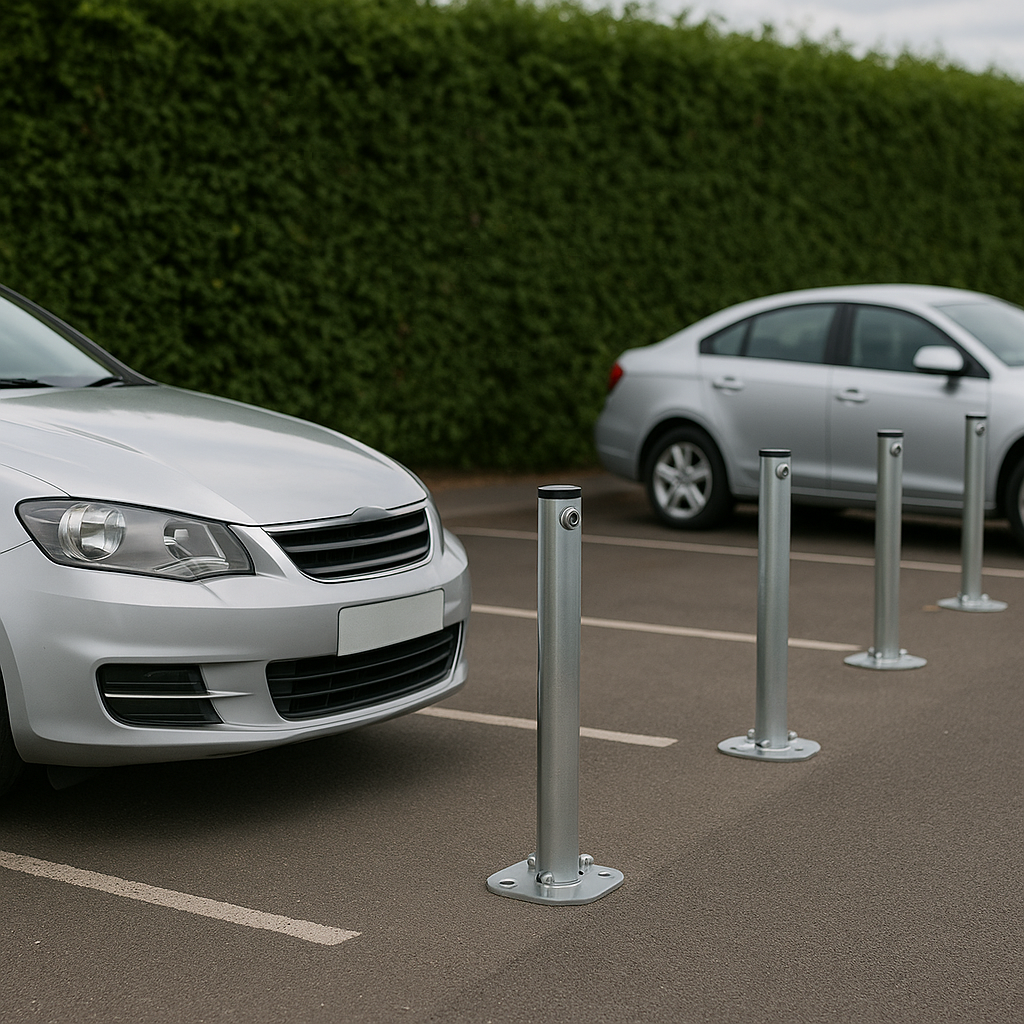Bolt-Down Folding Security Post 2