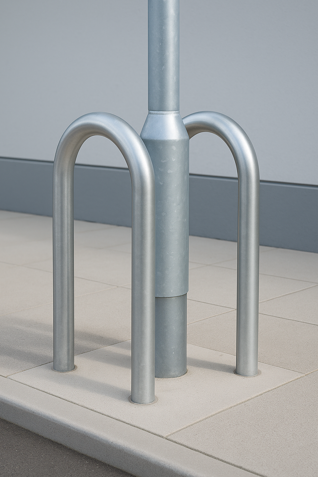 Heavy-Duty Lamp Post Protector – Premium Galvanised or Stainless Steel Anti-Collision Shield for Street Lights, EV Chargers & Signage Poles | Root-Fixed or Bolt-Down | UK-Made Industrial Barrier