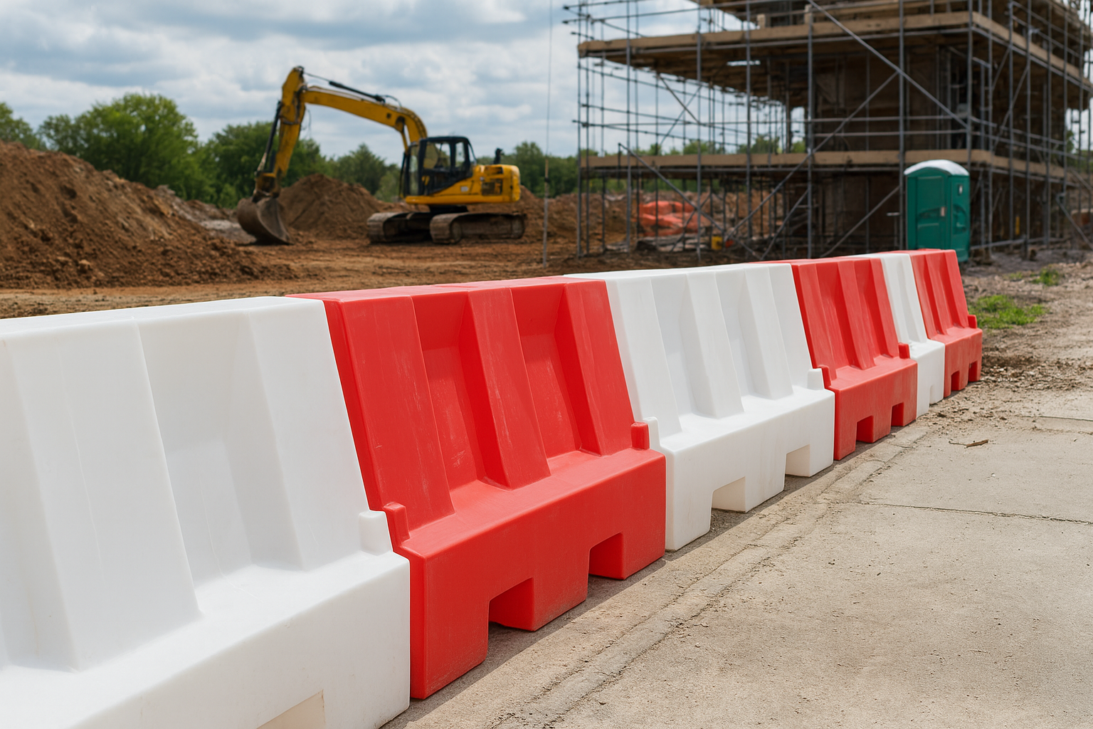 EVO Water-Filled Safety Barrier System 1