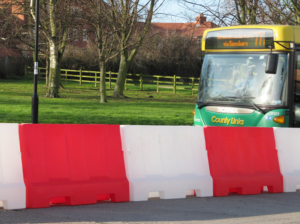 EVO Water-Filled Safety Barrier System – Heavy-Duty Interlocking Barriers for Road, Site & Event Protection