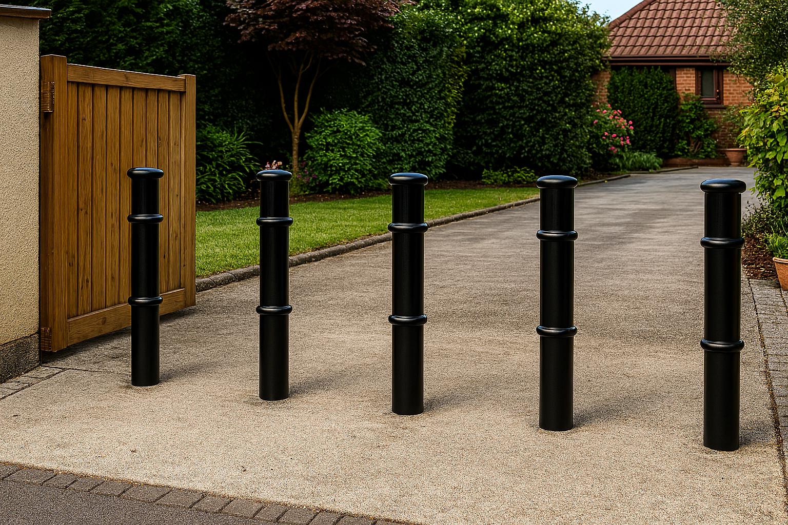 GFC6000 Heavy-Duty Ornamental Steel Bollard 1