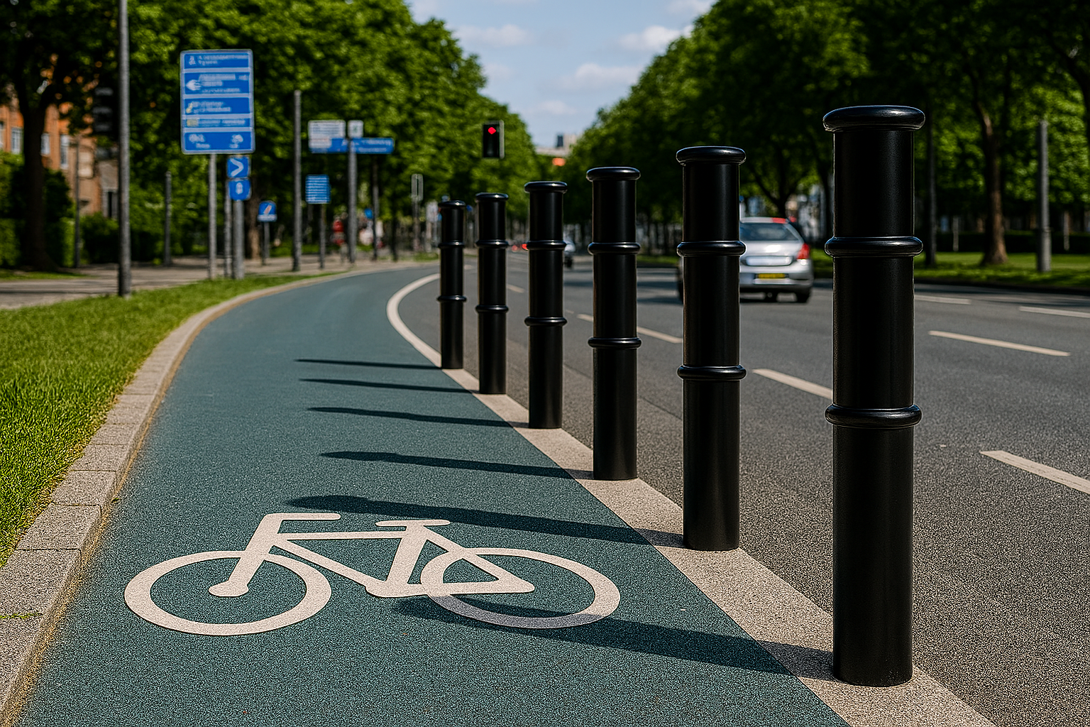 GFC6000 Heavy-Duty Ornamental Steel Bollard 2