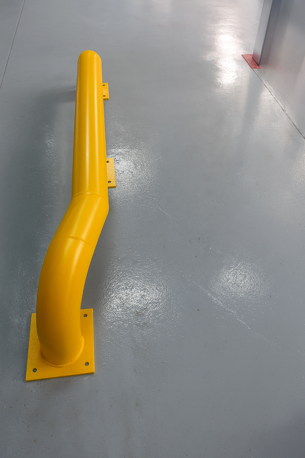 Galvanized Steel Bolt-Down Wheel Guide (Pair) 1