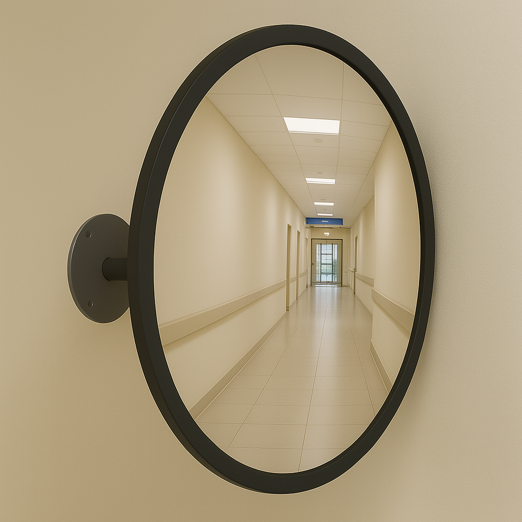 Garage aur Indoor Safety ke liye Acrylic Traffic Convex Mirror 2