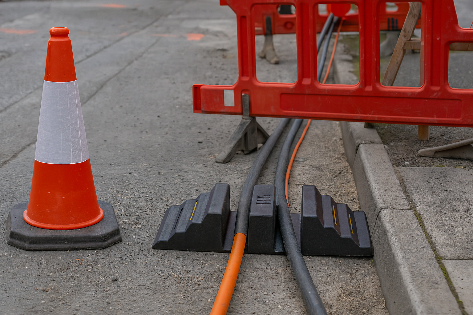 HGV Hose & Cable Protection Ramp 1