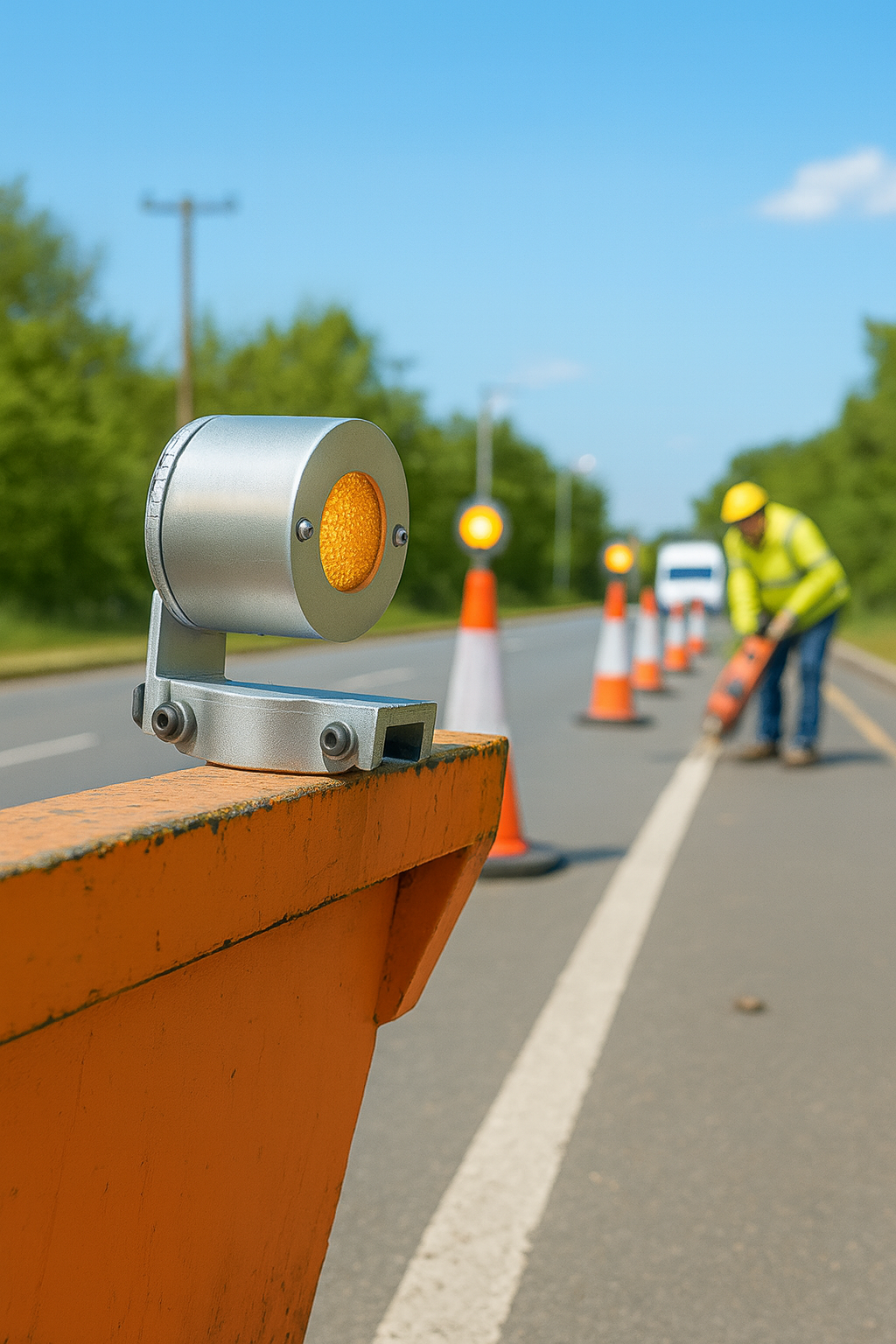 Heavy-Duty Battery-Powered Skip Light