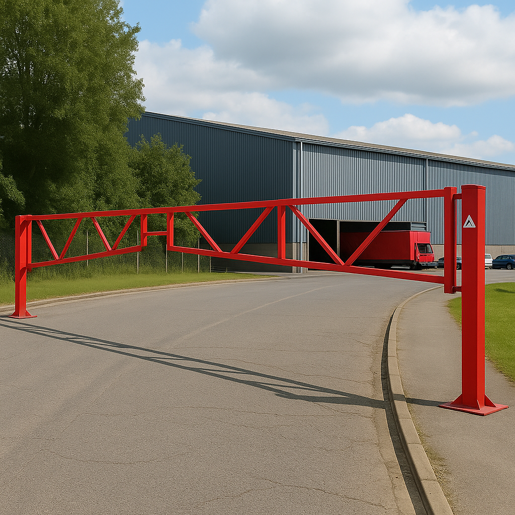 Heavy-Duty Double Swing Security Gate 1