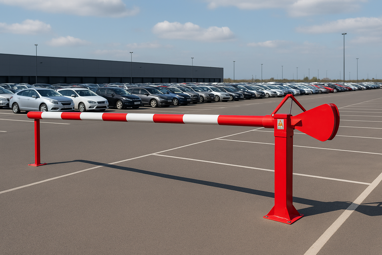 Heavy-Duty Manual Arm Barrier (6–9 Metres) 1