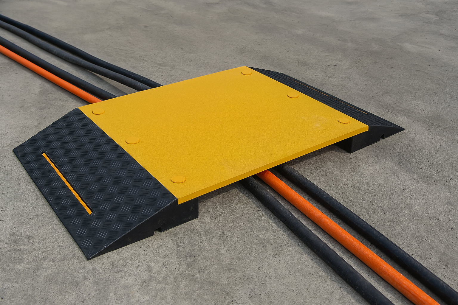 Heavy-Duty Modular Cable & Hose Ramp Protector 1