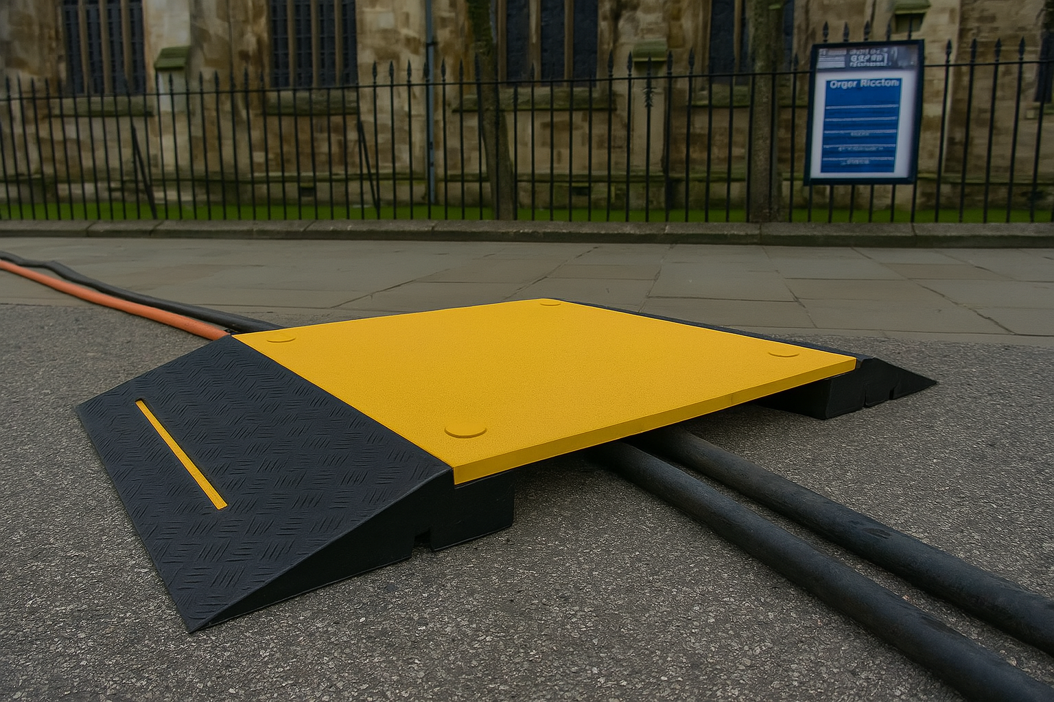 Heavy-Duty Modular Cable & Hose Ramp Protector2