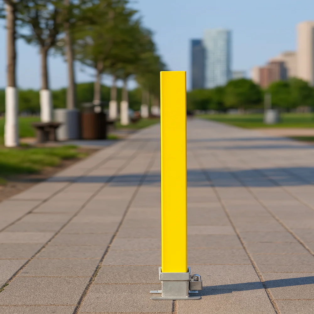 Heavy-Duty Removable Parking Security Post 4