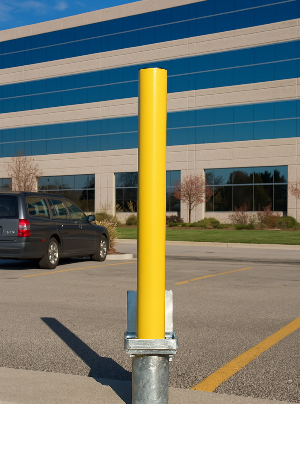Heavy-Duty Telescopic Parking Post