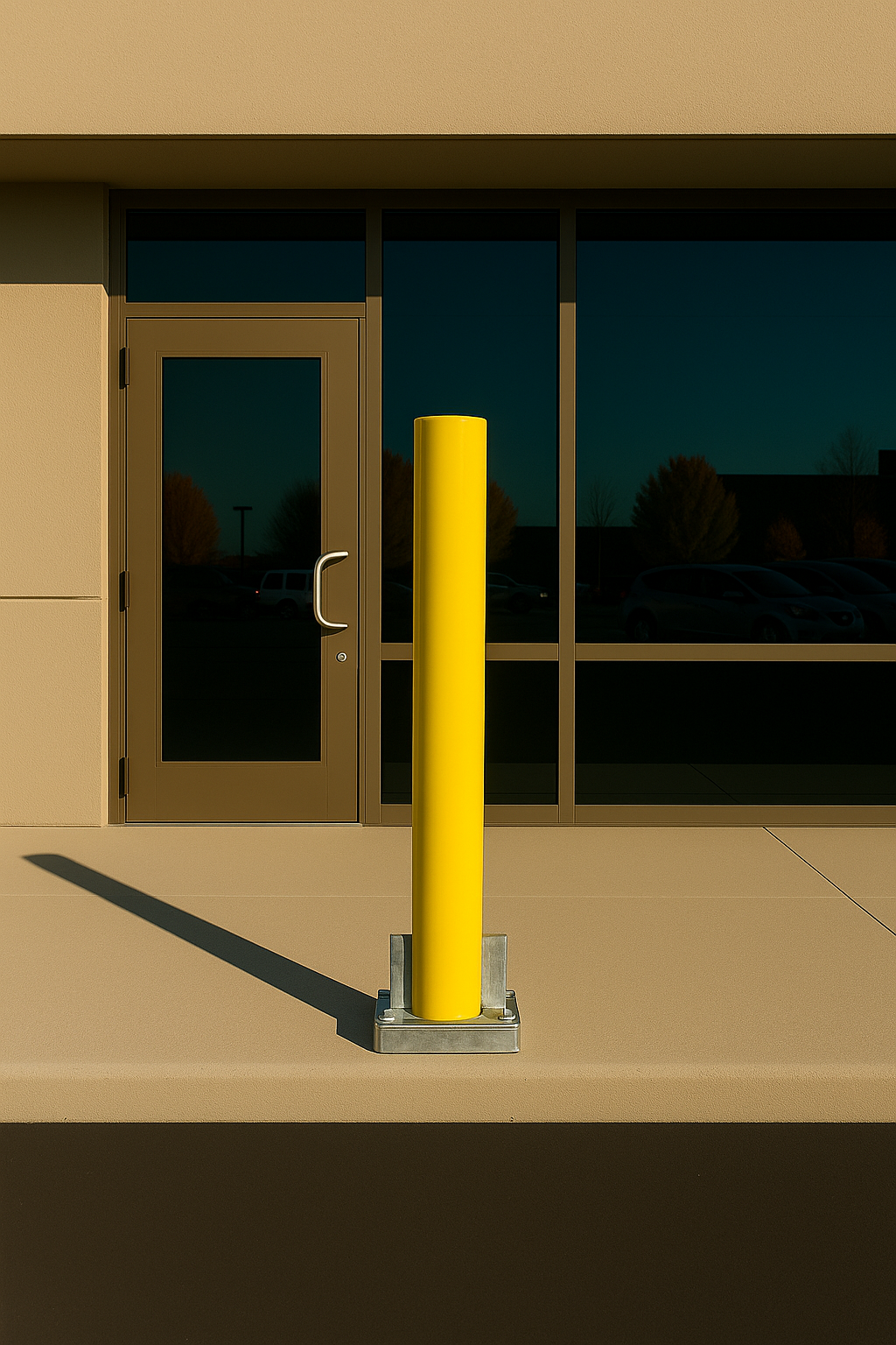 Heavy-Duty Telescopic Parking Post 1