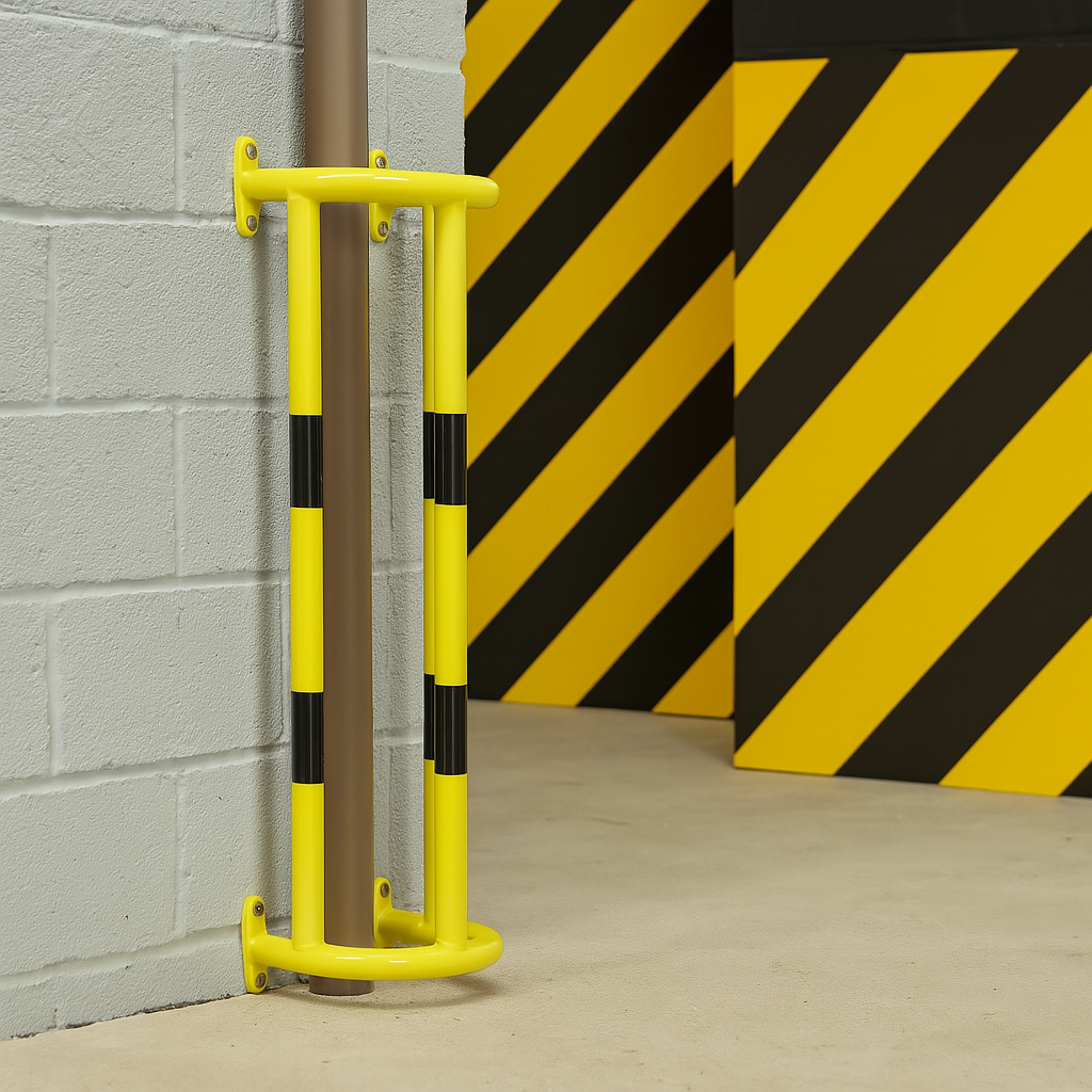 Heavy-Duty Wall Mounted Column & Pipe Protector 1