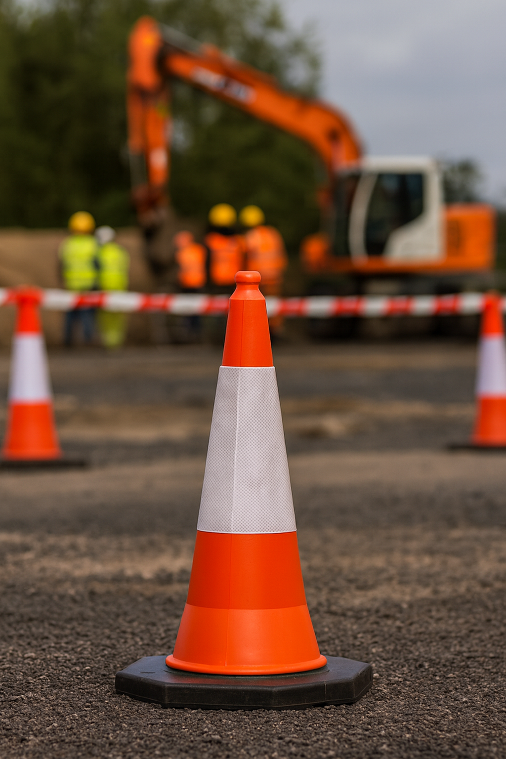 Highwayman 2-Part Motorway Traffic Cone 2