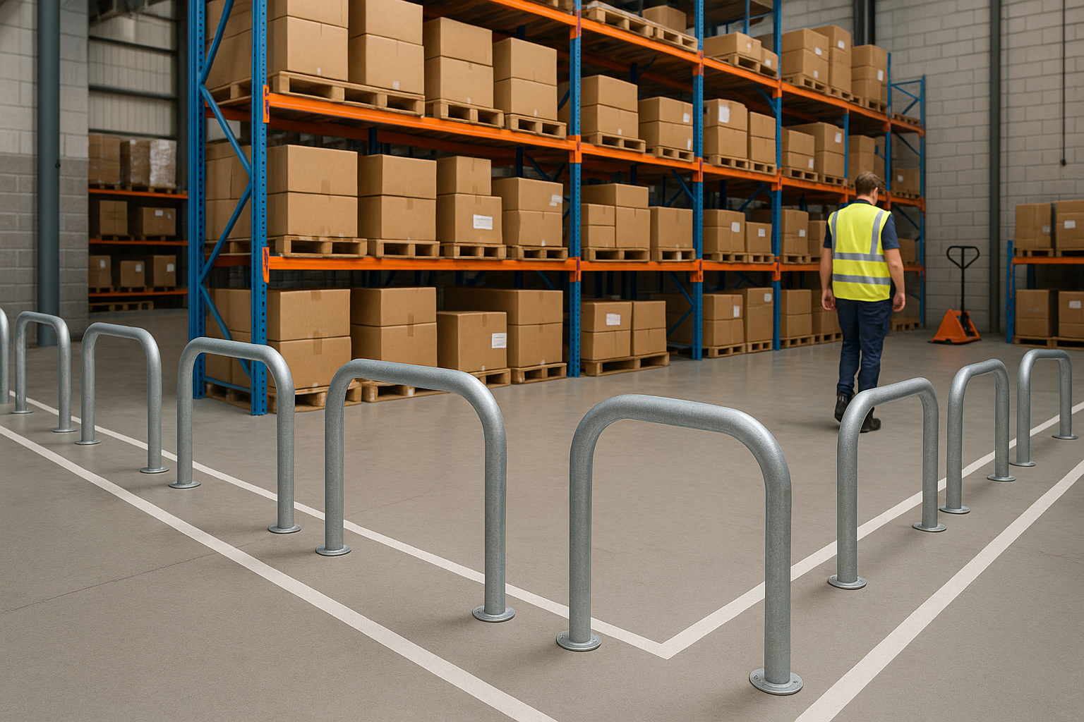 Hooped perimeter barriers 1