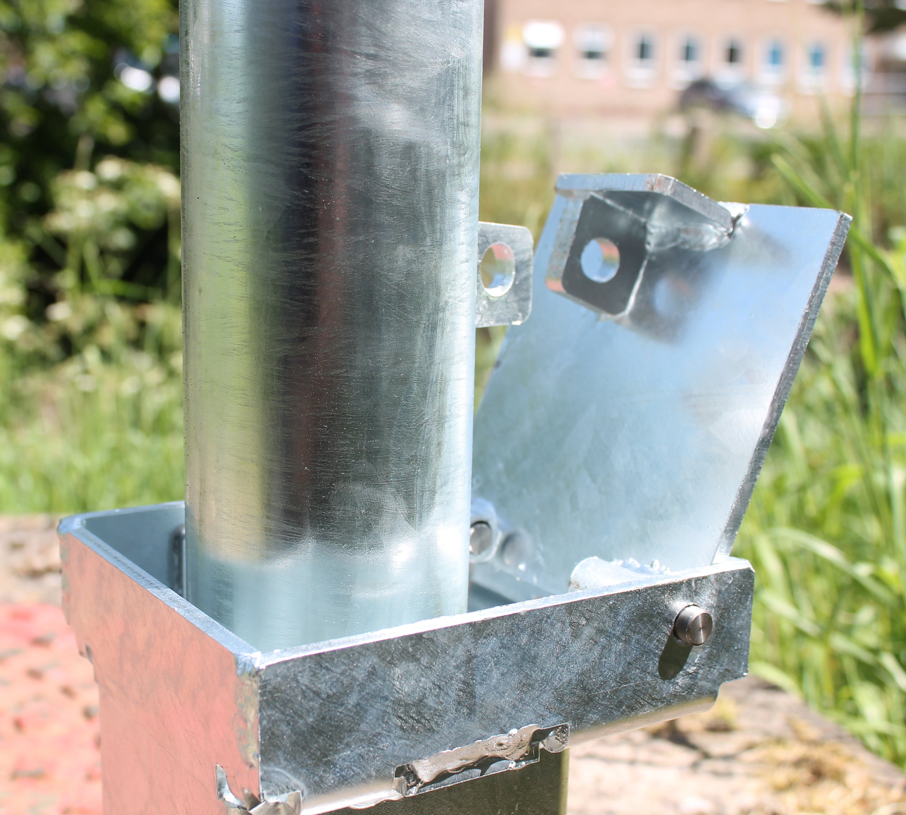 Heavy-Duty 750mm Telescopic Removable Security Bollard – Anti-Theft Driveway & Parking Post