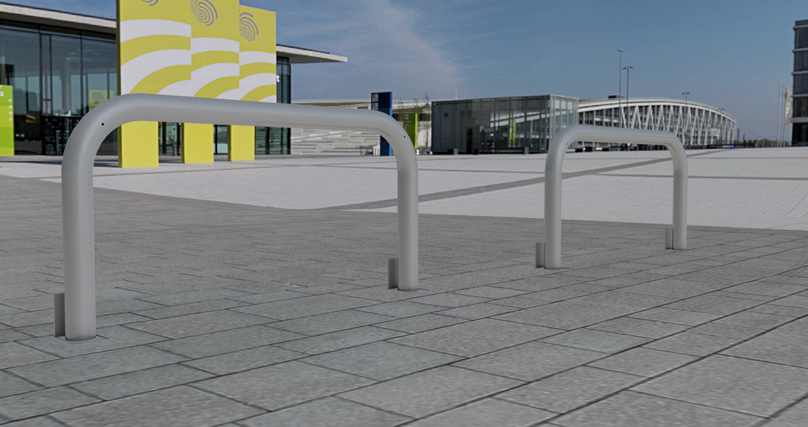 76mm BarriLift Hoop Barrier with Key Lock – Heavy-Duty Galvanised or 304 Stainless Steel | Pedestrian & Vehicle Access Control