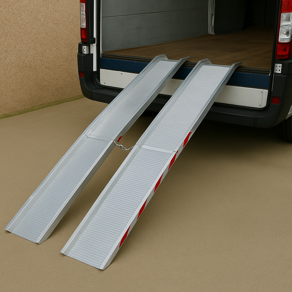 Lightweight Aluminium Channel Ramps 1
