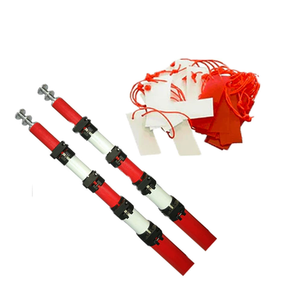 GS6 Telescopic Poles & Bunting – Height Safety Kit