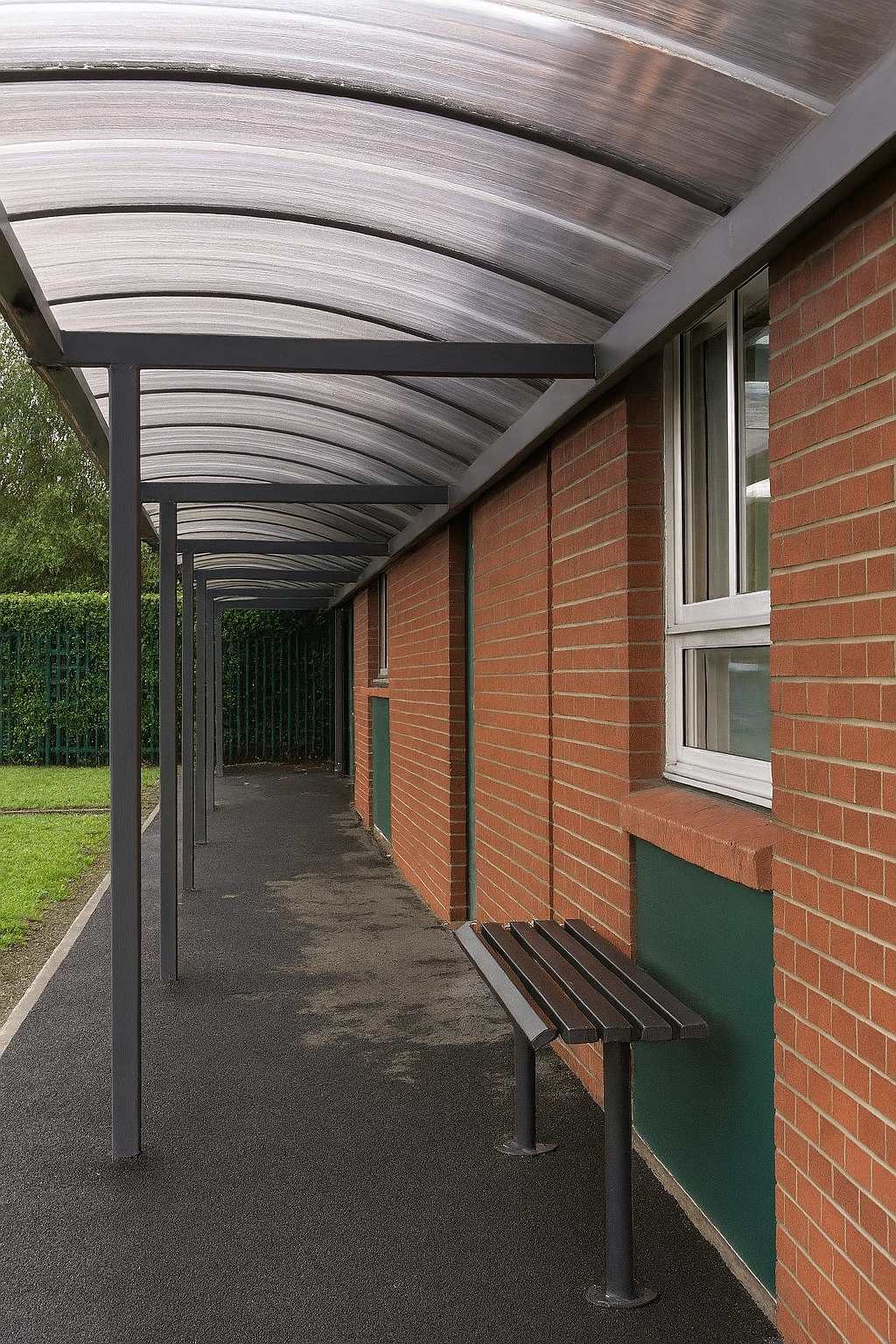 Metrosiq Wall-Mounted Perch Bench 3