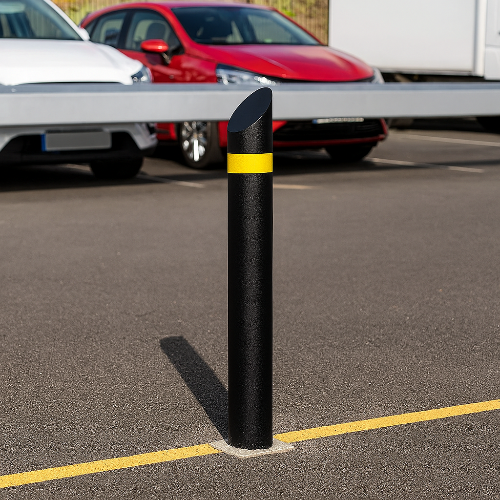 Mitre Top Steel Bollard 1