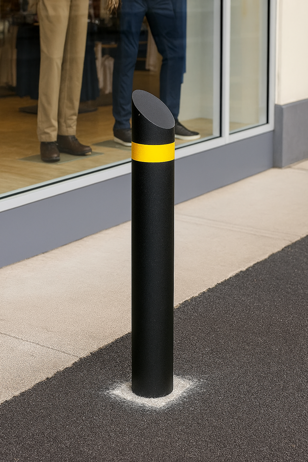 Mitre Top Steel Bollard 2