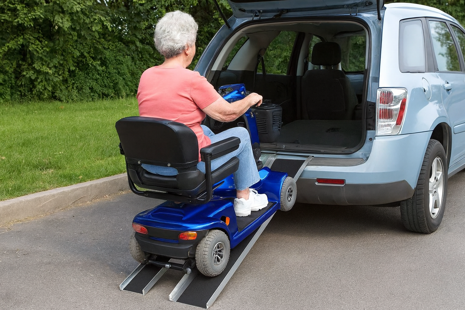 Portable Vehicle Ra mp for Mobility Scooters 2