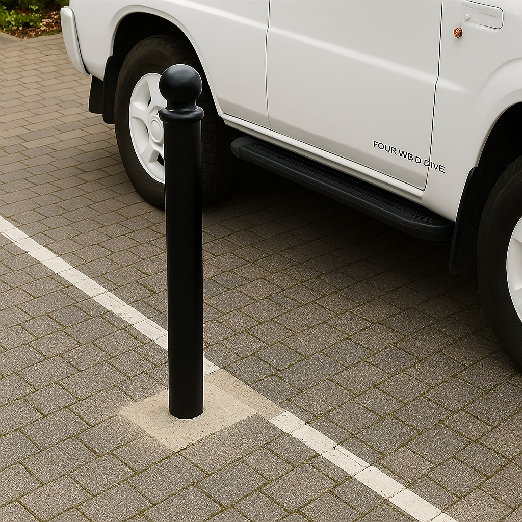 Premium 1000mm Ornamental Steel Bollard 2