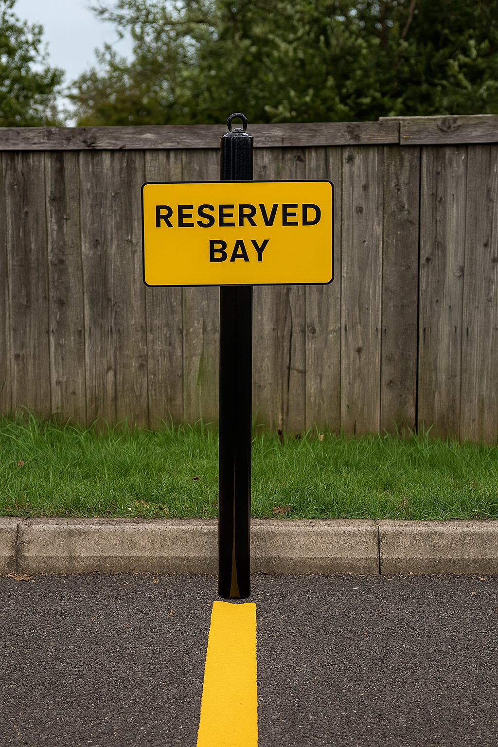 Premium Black Spigot Fixed Bollard – 76mm Diameter 1