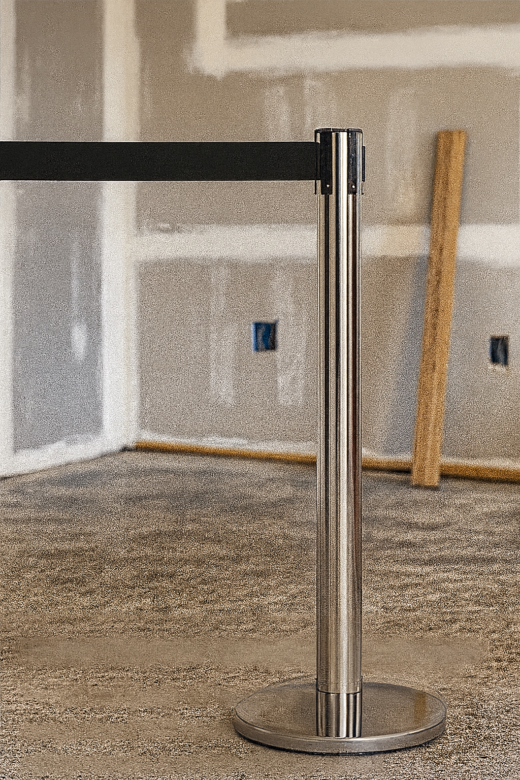 Premium Budget Retractable Barrier Post 2