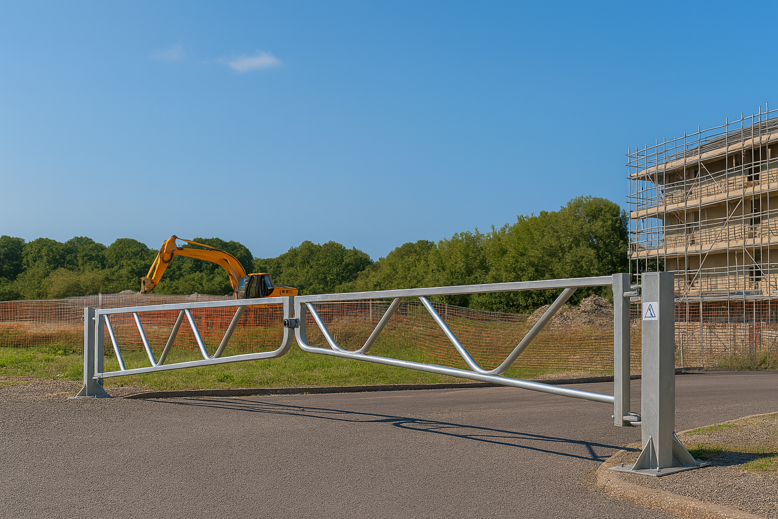 Premium Double Swing Security Gate 1