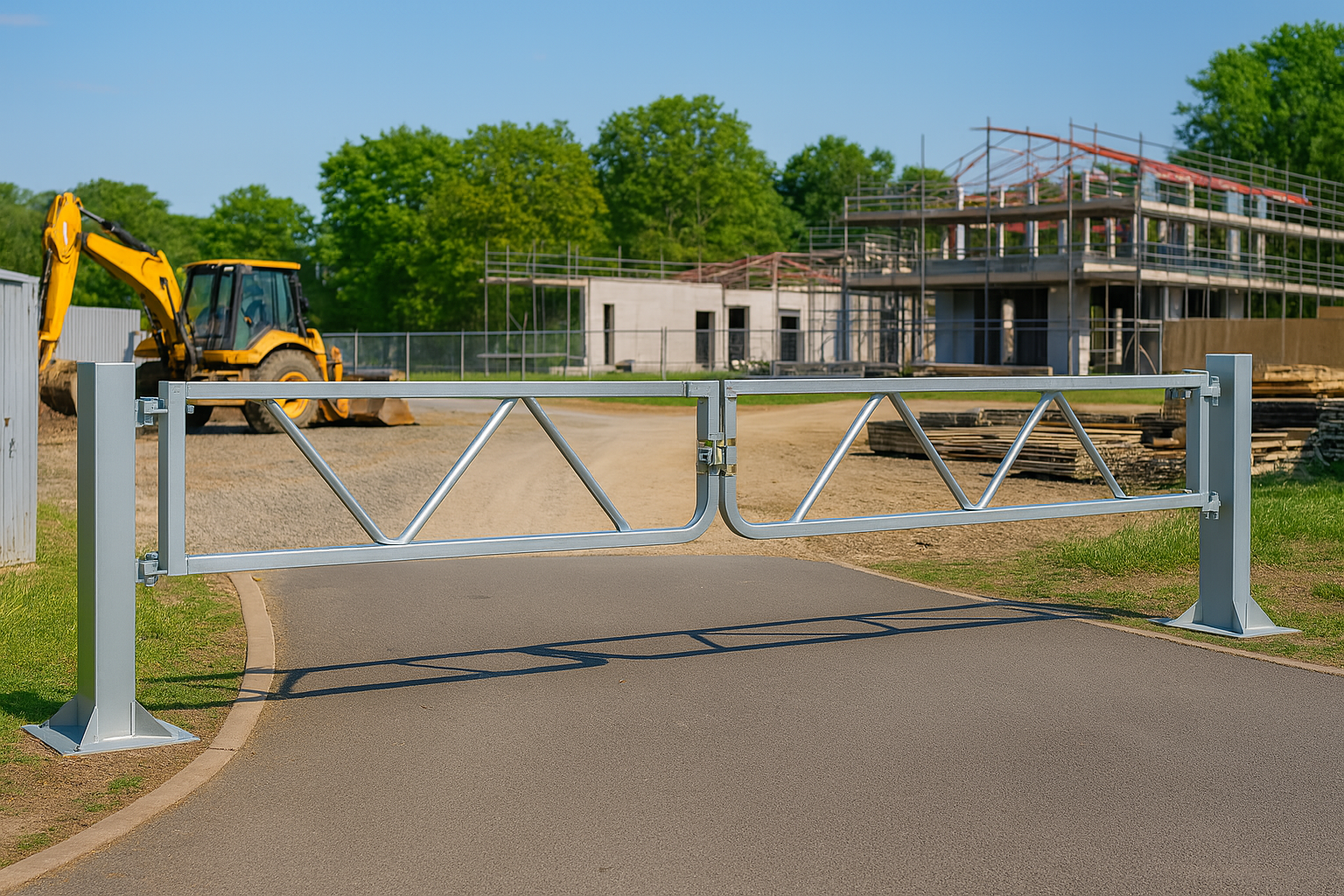 Premium Double Swing Security Gate 2