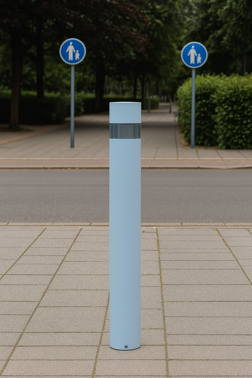 Premium Heavy Duty Steel Security Bollard 1