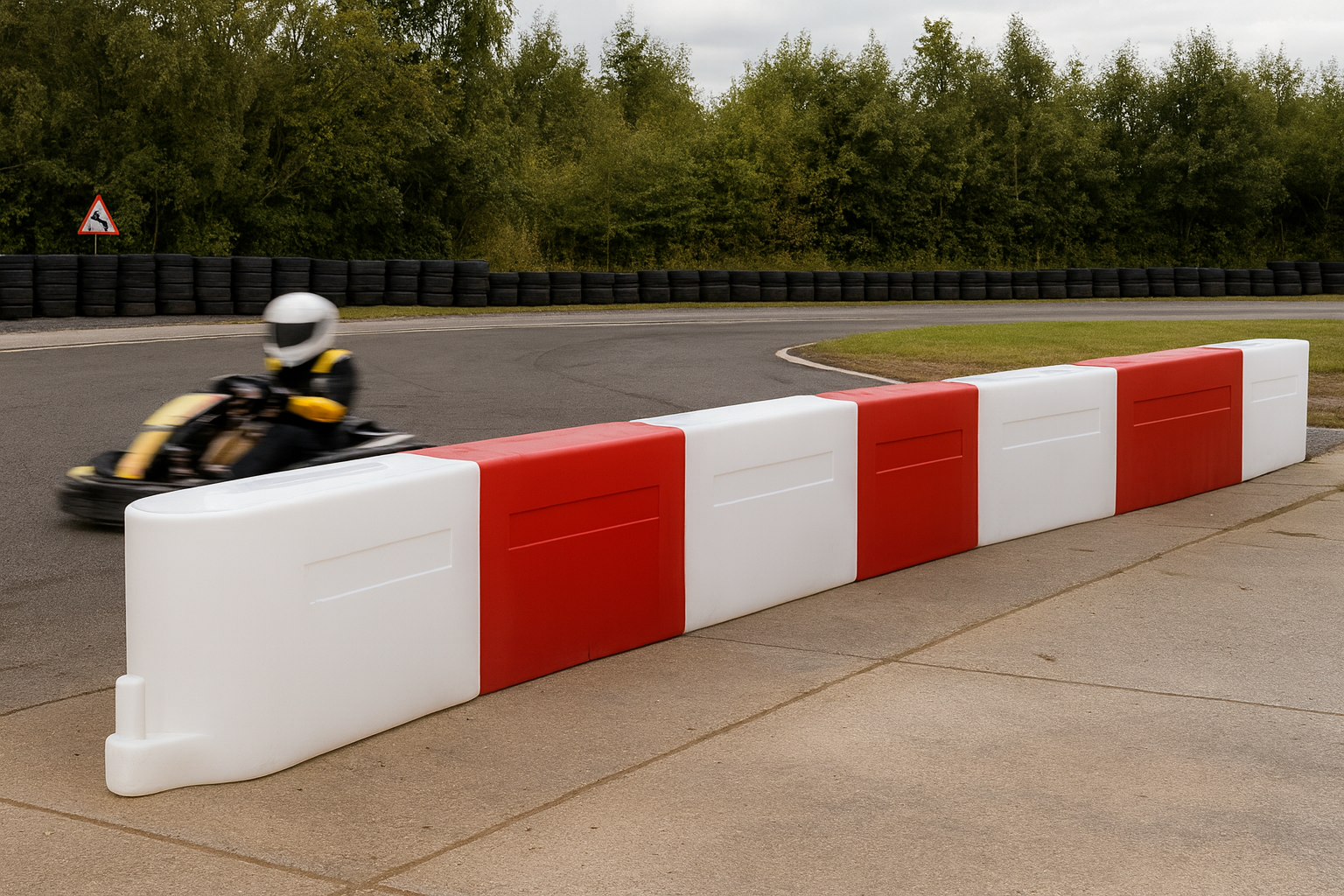 RB1000 Water-Filled Road & Track Safety Barrier – Heavy 2